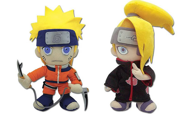 Naruto Shippuden, i peluche in arrivo