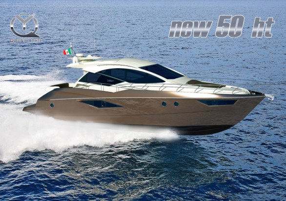 Queens 50&#8242; Hard Top per vivere il mare con stile su uno yacht compatto
