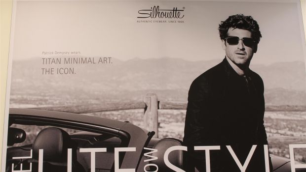 Patrick Dempsey Silhouette: il nuovo testimonial di Titan Minimal Art – The Icon, le foto