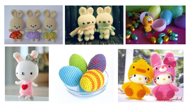 Pasqua amigurumi con i pattern free fai da te