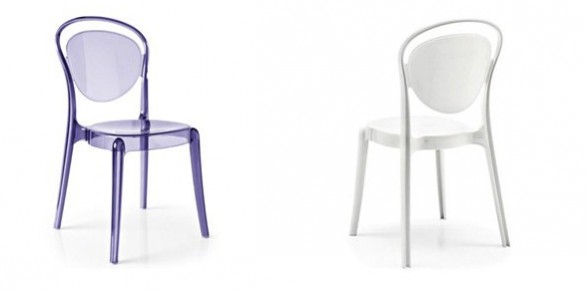 I modelli di sedie Parisienne di Calligaris dal design retrò