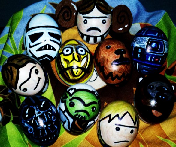 Pasqua 2013, le uova dipinte a tema Star Wars