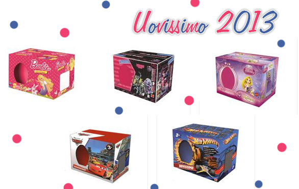 Pasqua 2013: Uovissimo Mattel tra Barbie, Monster High e Cars