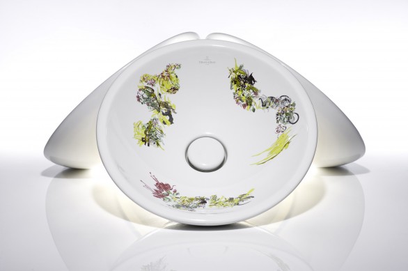 Fuori Salone 2013: i lavabi LoopArt di Villeroy &#038; Boch su design di Ebon Heath