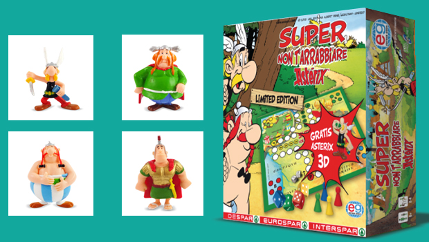 Asterix e Obelix: i personaggi 3D e Super Non T’Arrabbiare Asterix