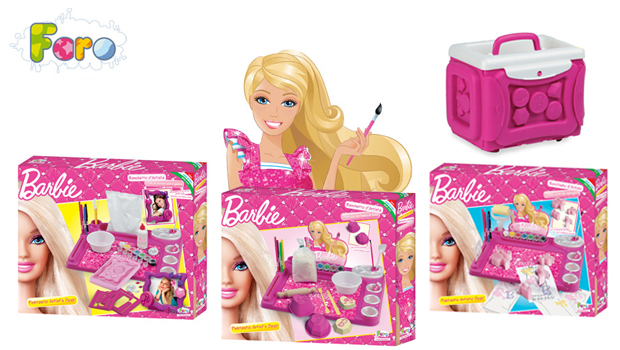 Barbie creativa con i giochi Faro