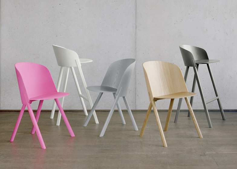 La nuova collezione di sedute del designer Stefan Diez