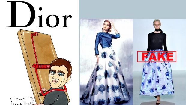No Fakes Humor Chic campagna: la moda copia e incolla, il manifesto firmato aleXsandro Palombo