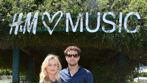 Coachella 2013 party: H &#038; M Loves Music, le foto del party con Diane Kruger e Joshua Jackson