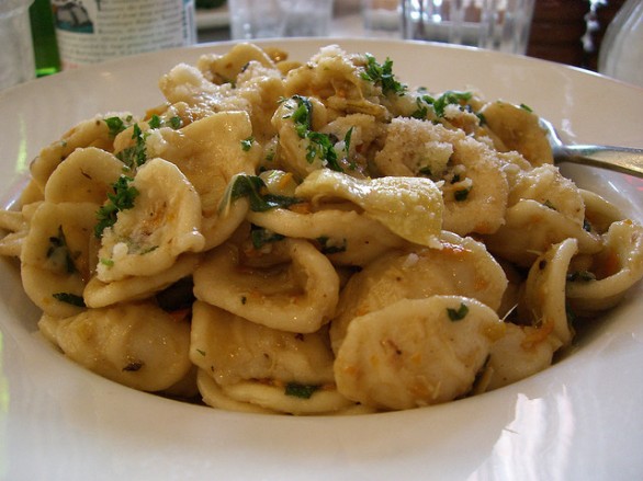 La ricetta della pasta con crema di carciofi