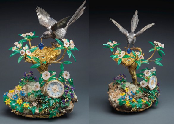 Orologi di lusso Patek Philippe con un modello da tavolo a prezzo record in un&#8217;asta a Hong Kong
