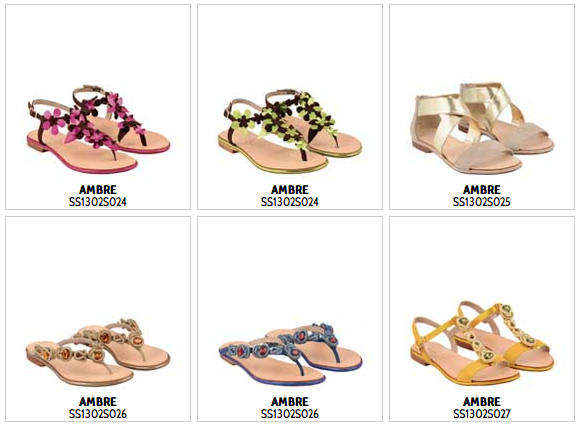 I sandali capresi per il mare più di moda per l&#8217;estate 2013