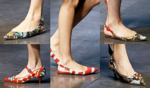 Scarpe di lusso Dolce & Gabbana della collezione estate 2013