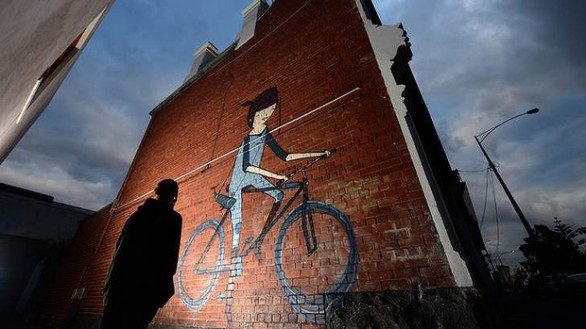 Street art a Melbourne: Ghostpatrol