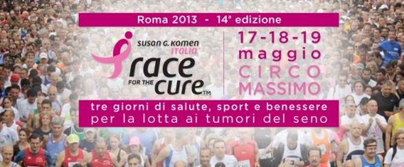 A Roma la maratona contro il cancro Race for the cure è un successo