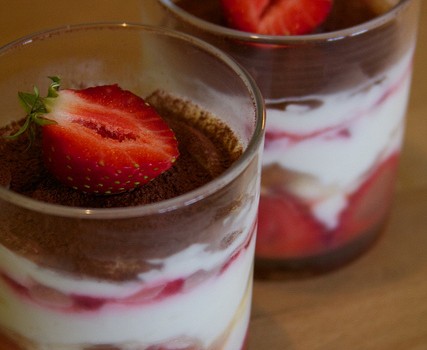 Il tiramisù alle fragole con la ricetta facile