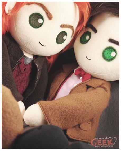 Doctor Who e Amy Pond, le bambole da collezione