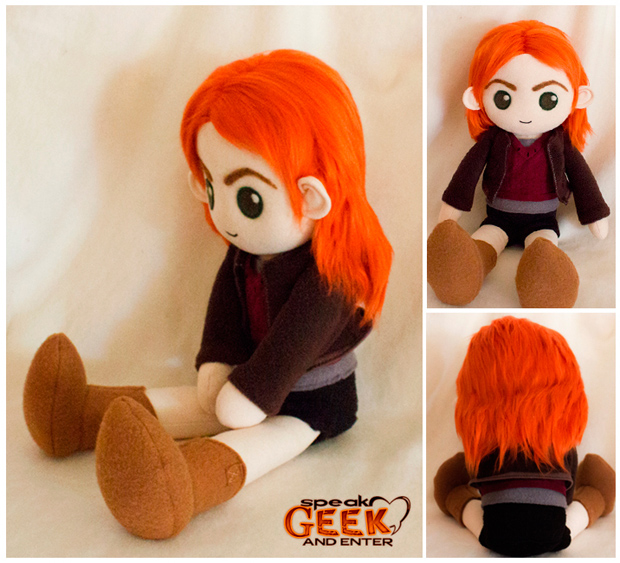 Doctor Who e Amy Pond: le bambole di peluche