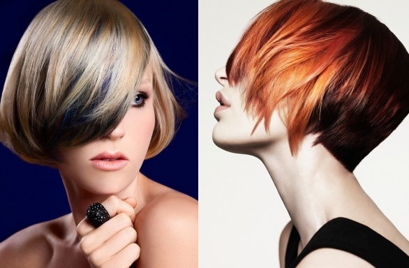 I colori 2013 per i capelli corti per essere femminile e cool