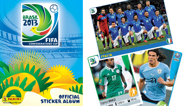 FIFA Confederations Cup 2013: la collezione di figurine by Panini