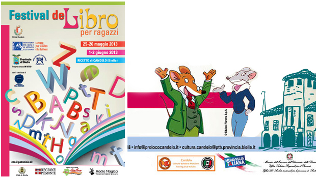 Geronimo Stilton arriva al Festival del Libro per Ragazzi