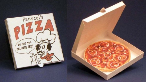 Futurama: il paper toy di Panucci&#8217;s Pizza
