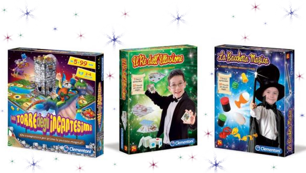 Ritornano i giochi di magia con Clementoni