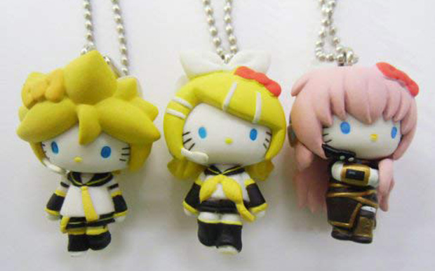 Vocaloid x Hello Kitty, i ciondoli kawaii da collezione per smartphone