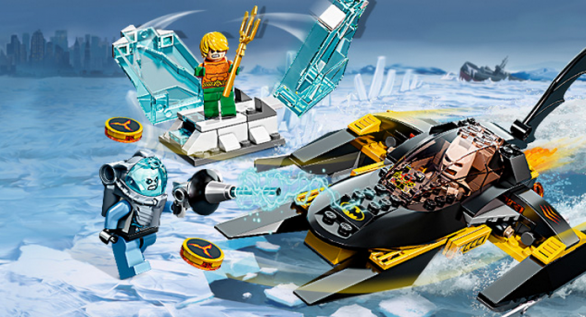 Novità Lego 2013, Batman contro Mr. Freeze: Aquaman sul ghiaccio