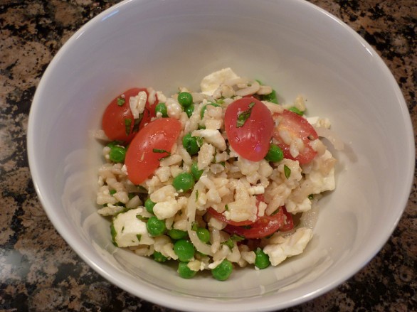 L&#8217;insalata di riso light per chi è a dieta