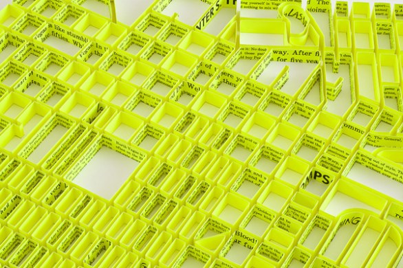 Le città scolpite di Matthew Picton. Mappe 3D tra storia e memoria