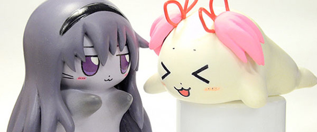 Puella Magi Madoka Magica: Madoka e Homura diventano animali kawaii