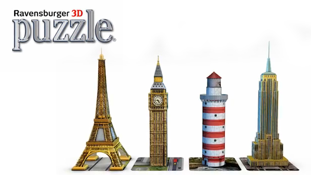 Ravensburger Puzzle 3D Buildings