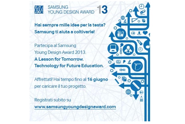Samsung Design Award 2013, iscrizioni fino al 16 giugno