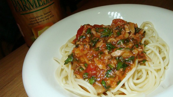 La ricetta del sugo al tonno