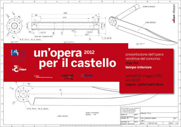 A Napoli con il Tempo interiore di Rosy Rox vincitrice di Un&#8217;opera per il Castello
