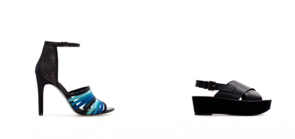 La collezione di scarpe Zara da donna per l&#8217;estate 2013