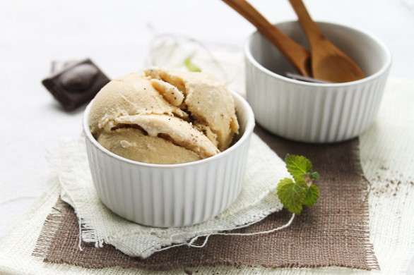 La ricetta del frozen yogurt cioccolato e menta