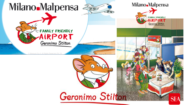 SEA e Geronimo Stilton insieme per Family Friendly Airport