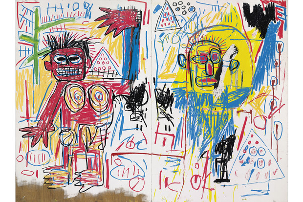 Basquiat sempre più amato da collezionisti e investitori: 23 milioni per un doppio ritratto del 1982