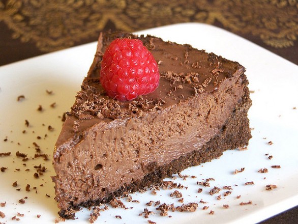 La cheesecake al cioccolato o con la nutella