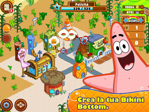 Costruisci con SpongeBob, la nuova app di Nickelodeon