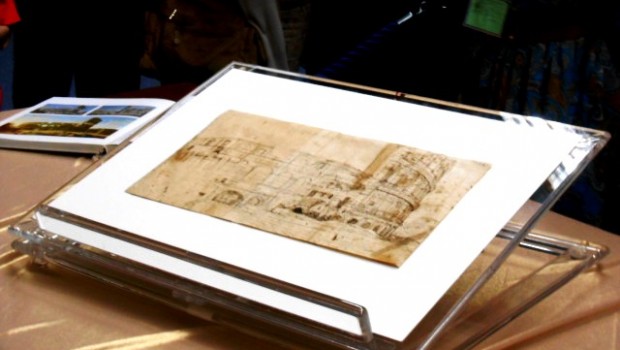 A Roma ritrovato il disegno perduto del Colosseo di Gaspare Van Wittel