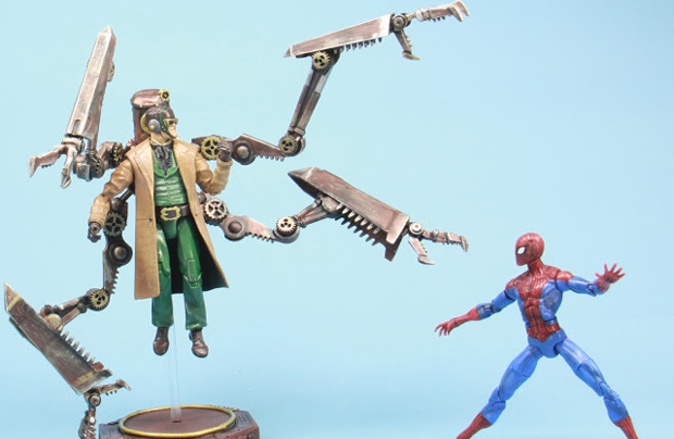 Doctor Octopus nella action figure custom dal sapore steampunk