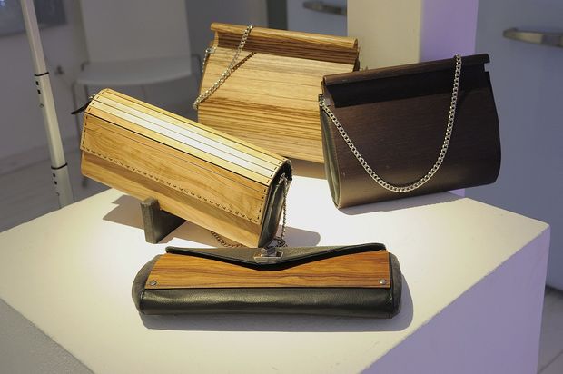 Accessori di moda di design in legno