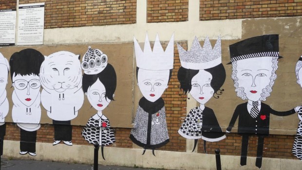 Rimosse le opere dello street artist Fred Le Chevalier a Parigi