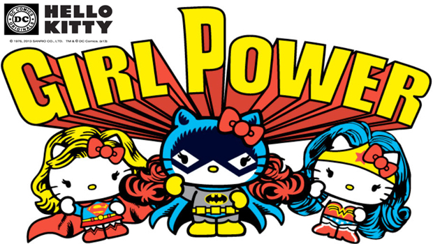 Hello Kitty diventa una Girl Power DC Comics
