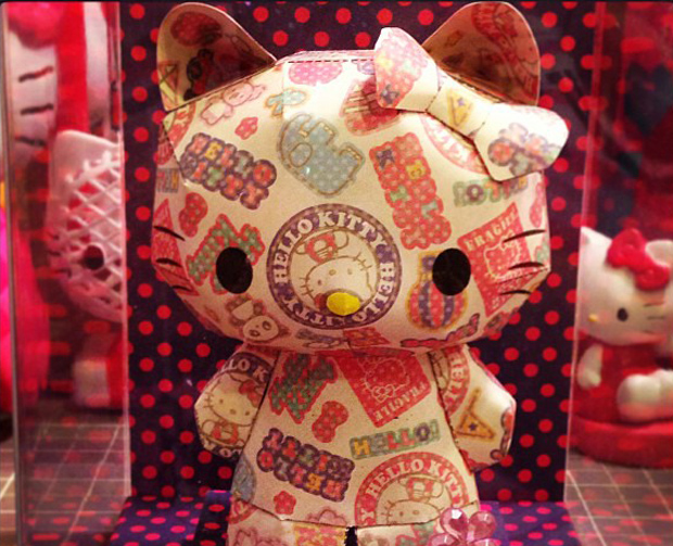 Hello Kitty, il papercraft