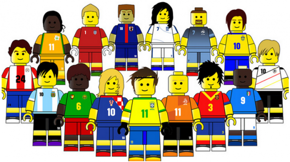 Su Lego Cuusoo i minifigures dei mondiali di calcio 2014