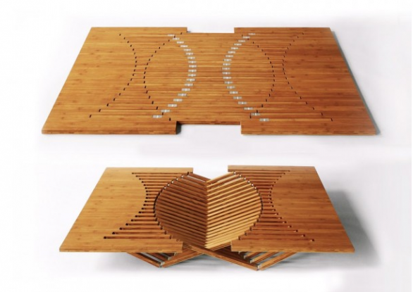 Il Rising Table di Robert van Embriqcs